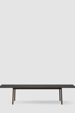 Spisebord - Ana 6490 Røykbeiset/Oljet Eik / Sort Laminat