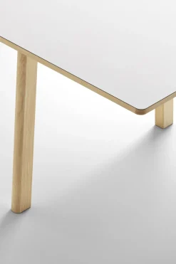 Spisebord - Ana 6491 Såpet Eik/Hvit Laminat