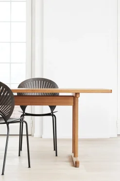 Spisebord - Ana 6491 Såpet Eik/Hvit Laminat