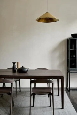 Spisebord - Bok 220x95xh76cm Brown Varnished Oak