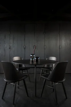 Spisebord - Snaregade dia120xh73 Charcoal/Black