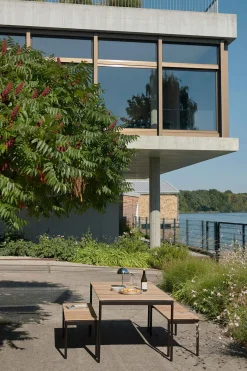 Spisebord - Ville AV25 90x150 Warm Black