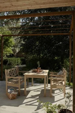 Spisegruppe - Skagen 1 bord + 1 benk + 2 stoler Teak