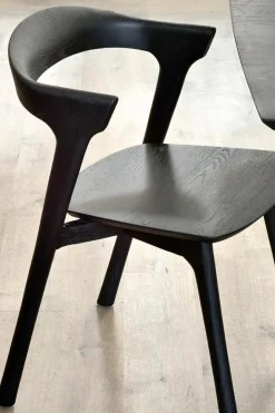 Spisestol - Bok 50x54xH76cm Sort Eik