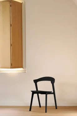 Spisestol - Bok 50x54xH76cm Sort Eik