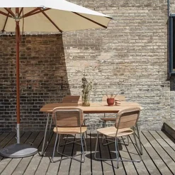 Spisestol - Lilium H82,5x45cm Teak