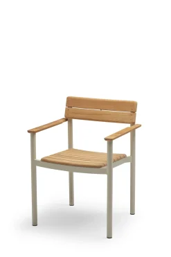 Spisestol - Pelago m/Armlene Light Ivory