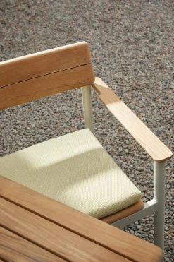 Spisestol - Pelago m/Armlene Light Ivory