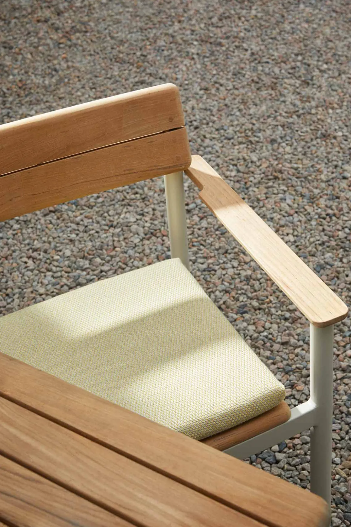 Spisestol - Pelago m/Armlene Light Ivory