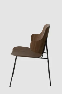 Spisestol - The Penguin Black Steel, Walnut