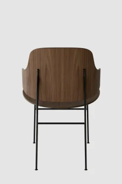 Spisestol - The Penguin Black Steel, Walnut