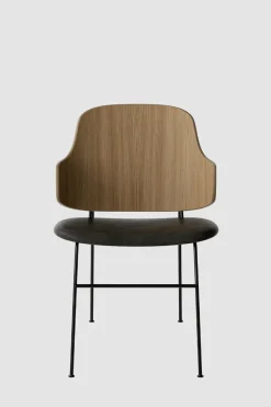 Spisestol - The Penguin Dakar 842, Black Steel, Natural Oak