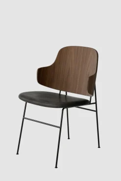 Spisestol - The Penguin Dakar 842, Black Steel, Walnut