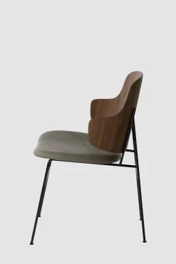 Spisestol - The Penguin Dakar 329, Black Steel, Walnut