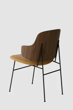 Spisestol - The Penguin Dakar 250, Black Steel, Walnut