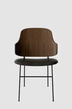 Spisestol - The Penguin Dakar 842, Black Steel, Walnut