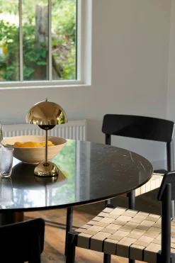 Spisestol - TK1 Betty Sort/Natur