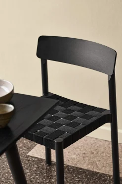 Spisestol - TK1 Betty Sort/Sort