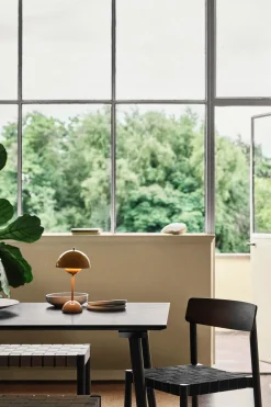 Spisestol - TK1 Betty Sort/Sort