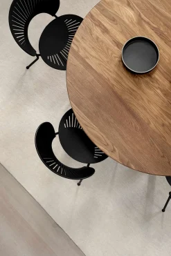 Spisestuestol - Trinidad 3398 Sort Ask/ Sort