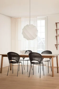 Spisestuestol - Trinidad 3398 Sort Ask/ Sort