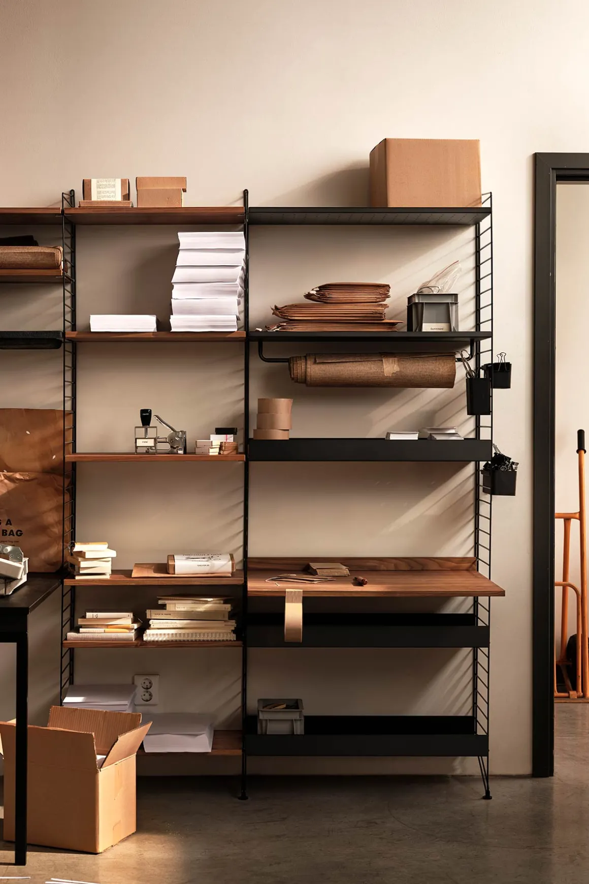 Stang - for Metallhylle 78cm Sort