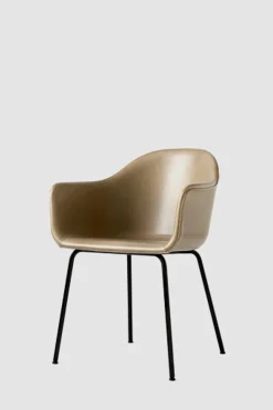 Stol - Harbour Leather PC1 / Steel Base