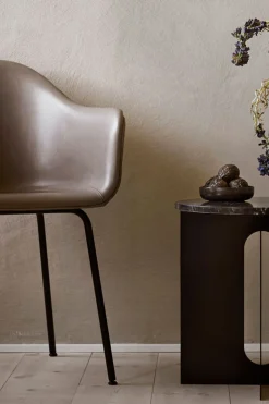 Stol - Harbour Leather PC1 / Steel Base