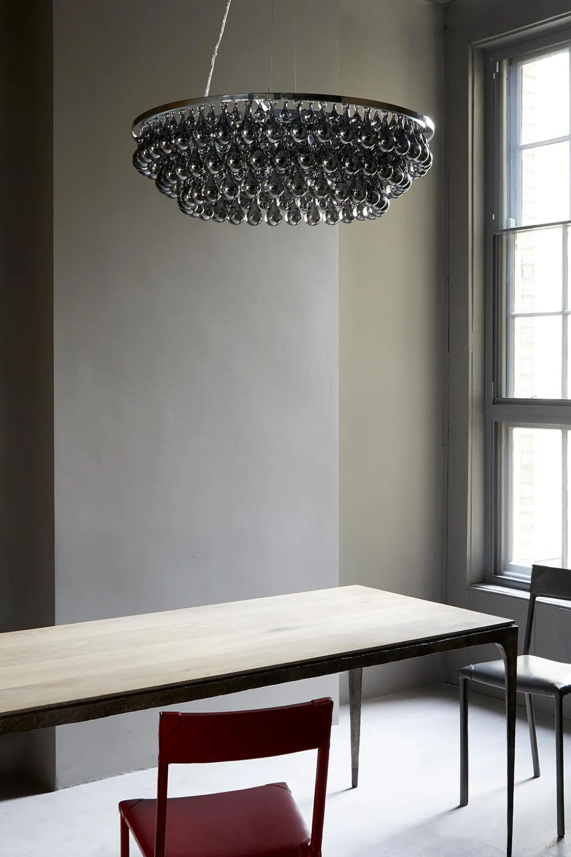 Taklampe - Arctic Pear Chandelier Round Dia90cm