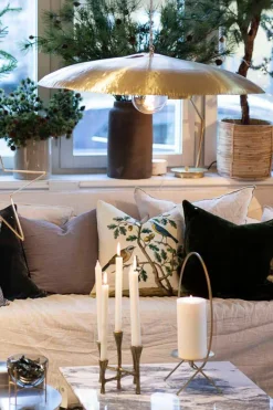 Taklampe - Brass 95 Dia80cm Messing