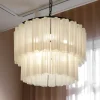 Taklampe - Fontaine Chandelier 2-layer Sort/Hvit