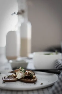 Tallerken - Base L Hvit