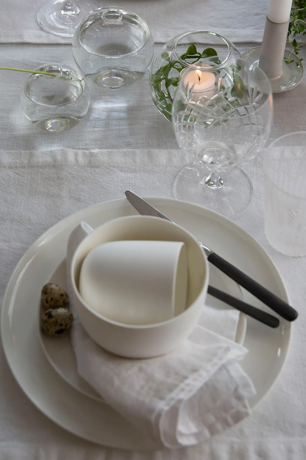 Tallerken - Base S Hvit