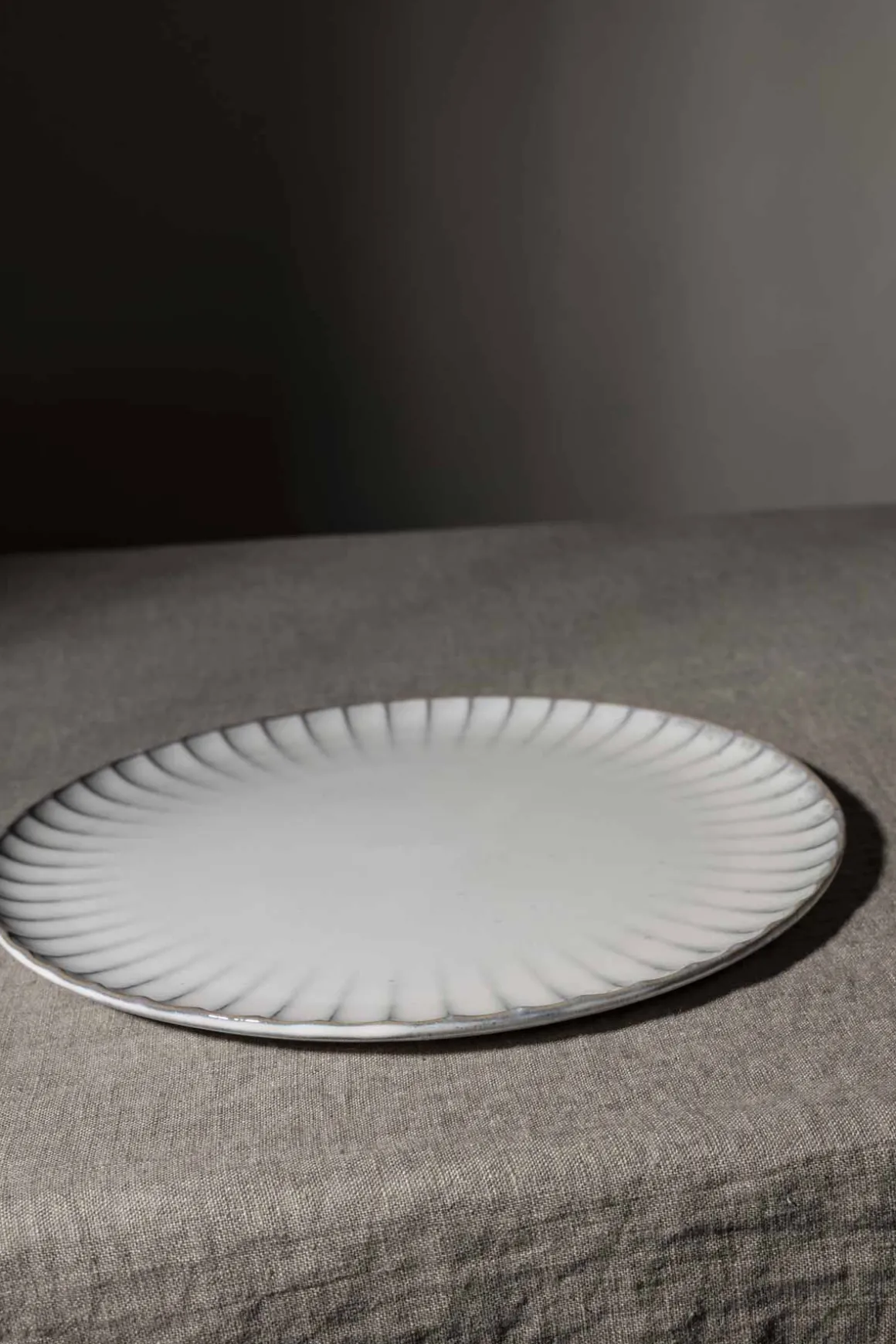 Tallerken - Inku XL Hvit