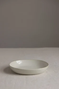 Tallerken - Out of Lines Deep Plate M Off-White