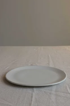 Tallerken - Out of Lines L Off-White