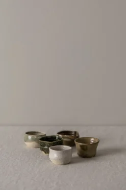 Telysholder - Japansk Keramikk Triangle Brown