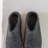 Tøfler - Koksgrå