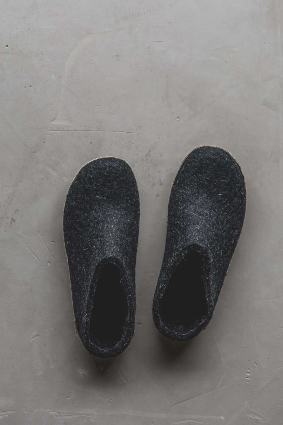 Tøfler - Koksgrå