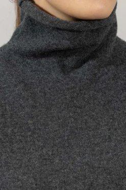 Topp - Margot Turtleneck Tank Graphite