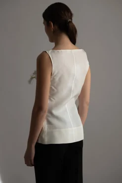 Topp - Tami-Atelier Silk Wool Twill