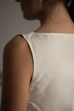 Topp - Tami-Atelier Silk Wool Twill