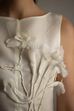 Topp - Tami-Atelier Silk Wool Twill