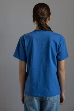 T-Skjorte - Classic Circular Tee Brilliant Blue