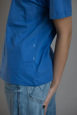 T-Skjorte - Classic Circular Tee Brilliant Blue