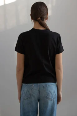 T-skjorte - S/S Crew NK Tee Black