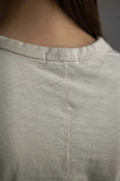 T-Skjorte - The Slub Tee Warm Grey