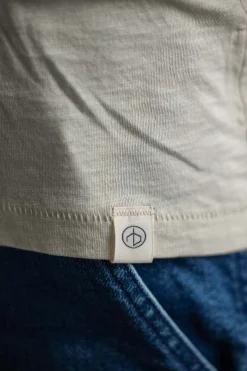 T-Skjorte - The Slub Tee Warm Grey