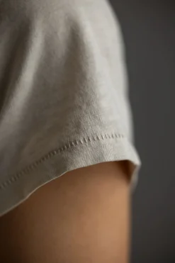 T-Skjorte - The Slub Tee Warm Grey