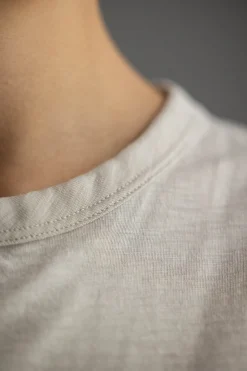 T-Skjorte - The Slub Tee Warm Grey